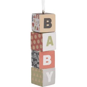 Hallmark Stacking Rings Baby Toy Christmas Ornament