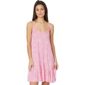 Tommy Bahama Sleeveless Mosaic Short Gown Pink Mosaic MD (US 8-10)