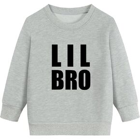 Toddler Boys Shirt/Sweatshirt Long Sleeve Big Brother Little Brother Matching Outfit Fall Clothes Brother Gifts 2-7t