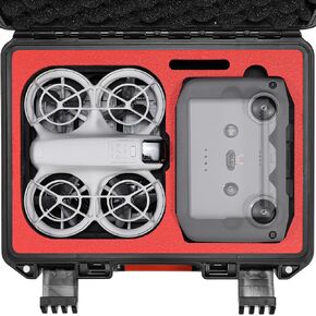 FPVtosky NEO Case，Waterproof Hard Carrying Case for DJI NEO Accessories,Travel Case for DJI NEO Fly More Combo (RC/N3 Controller)，NEO Drone Hardcase for DJI NEO,Premium DJI NEO Accessories