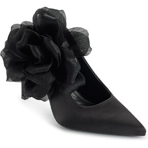 KARL LAGERFELD Women's Savie Evening Fabric Flowers Pump