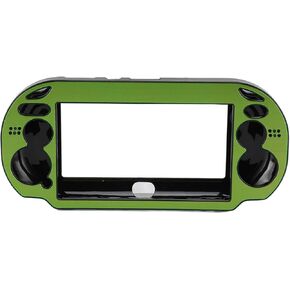 حافظة غطاء معدني ملون من الألومنيوم لوحدة التحكم PS Vita 1000، لـ PS Vita Shell مع مكون رئيسي يمكن الوصول إليه، مصقول بالرمل (P Urple)