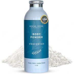 4oz Natural & Organic Body Powder- Unscented