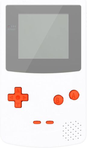 مجموعة كاملة من الأزرار البديلة باللون الأسود الشديد لـ Gameboy Color GBC - وحدة التحكم في الألعاب المحمولة غير متضمنة in Kuwait