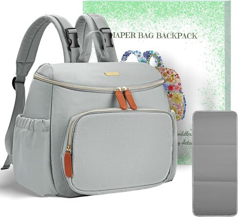 Compact Diaper Backpack for Moms, Stylish & Travel-Friendly Small Maternity Bag with Insulated Pockets, Black in Kuwait