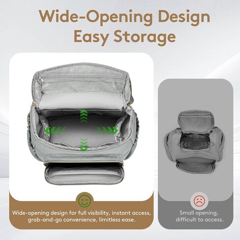 Compact Diaper Backpack for Moms, Stylish & Travel-Friendly Small Maternity Bag with Insulated Pockets, Black in Kuwait