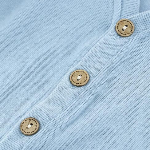 Kids Cardigan for Baby Girls & Boys, V-Neck Baby Sweatshirt Coat with Button for Spring & Autumn in Kuwait