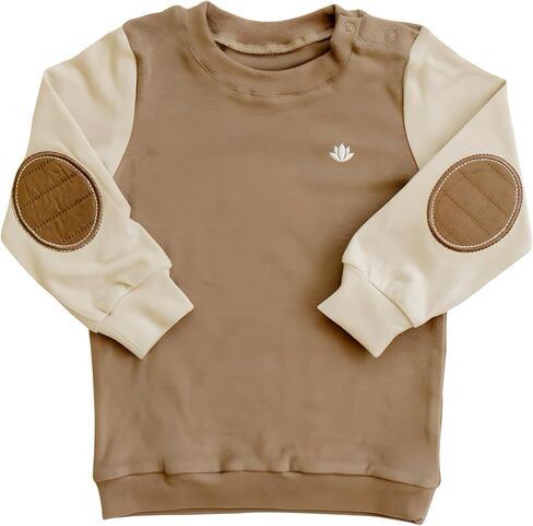 Toddler Sweater Baby Boy Sweater Baby Girl Sweater Unisex Baby Knit Sweater Pullover Terry Crewneck in Kuwait