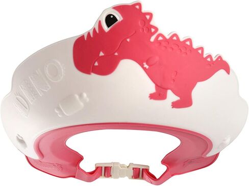 Toddler Shower Elastic No Leakage TPE Soft Eye Toddler Bathing Cartoon Dinosaur Odorless For Home Kids Room (Blue) in Saudi Arabia