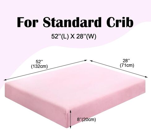 2 Pcs Flannel Fitted Crib Sheet 28" x 52" Fleece Crib Sheets Soft Crib Sheets Warm Mattresses Boys and Girls Newborn and Infant (Gray，Cream White) in Saudi Arabia