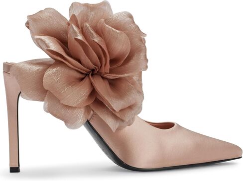 KARL LAGERFELD Women's Savie Evening Fabric Flowers Pump in Saudi Arabia