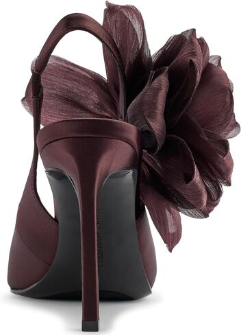 KARL LAGERFELD Women's Savie Evening Fabric Flowers Pump in Saudi Arabia