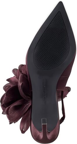 KARL LAGERFELD Women's Savie Evening Fabric Flowers Pump in Saudi Arabia