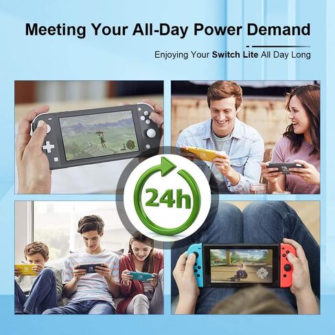 بطارية HDH-003، [4000 مللي أمبير] بطارية بديلة جديدة ذات جودة عالية لدورة 0 لوحدة التحكم Nintendo Switch Lite HDH-001، بطارية داخلية مع مجموعة أدوات التثبيت in Kuwait