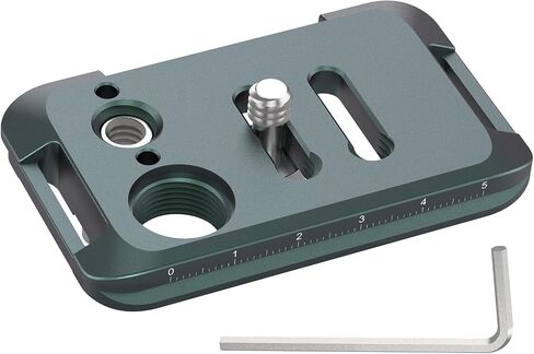 MINIFOCUS Quick Release Plate, 70mm Universal Camera Arca Swiss Plates with Wide D Stainless Steel Screw/Arca-Swiss Dovetail for DSLR Camera Tripod Ballhead in Kuwait