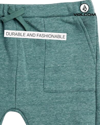 Volcom Boys Outerwear Set - 3 Piece Boys' Fashion Activewear Set Puffer Vest, Hoodie Sweatshirt and Jogger Pants (12M-7) in Kuwait