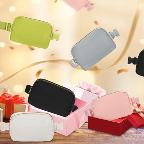 VOROLO Clear Fanny Pack Crossbody Bag For Women And Men Belt Bag Gift For Women Bum Bag with Adjustable Strap for Sports Clear Yellow in Kuwait