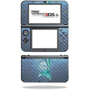 MightySkins Carbon Fiber Skin for Nintendo New 3DS XL (2015) - Unicorn Rave | Protective, Durable Textured Carbon Fiber Finish | Easy to Apply, Remove, and Change Styles | Made in The USA