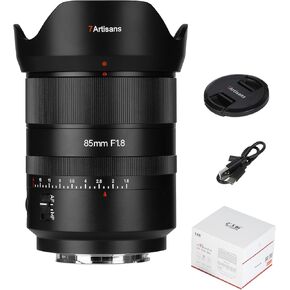 7artisans AF 85mm F1.8 Camera Lens for Nikon Z Mount, Full Frame, Large Aperture, Prime, STM Auto Manual Focus Camera Lens, Face/Eye Auto Focus, for Portraiture/Street Photography/Humanistic Subjects