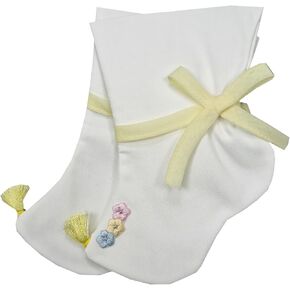 Hanbok Socks Baby Girl Boy 100th Days 1st Birthday Dol BEOSEON Korean Celebrations Yellow TBY05