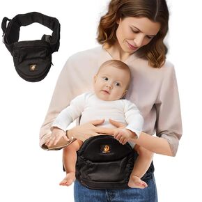FabPad- Hip Carrier for Babies-Baby Carrier Newborn, Adjustable Toddler Carrier, Ergonomic and Breathable Hip Carrier for Babies