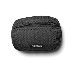 BabyBjörn Pocket Pouch for Baby Carrier, Mesh, Black