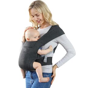 Newborn Carrier, Baby Carrier, Cozy Baby Wraps Carrier, Deep Grey