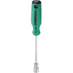 HARFINGTON Metric Nut Driver 12mm Dia 130mm Shank CR-V 6 Point Hex Hexagon Socket Wrench Screwdriver with Non-Slip Handle for Tightening and Loosening Fasteners in Kuwait