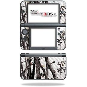 غلاف MightySkins من ألياف الكربون لجهاز Nintendo New 3DS XL (2015) - Pink Tree Camo | لمسة نهائية واقية ومتينة من ألياف الكربون | سهل التطبيق والإزالة وتغيير الأنماط | صنع في الولايات المتحدة الأمريكية