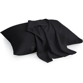 Pack of 2 Toddler Travel 13x18 Pillow Cases 100% Soft Egyptian Cotton, 500 Thread Count with Zipper Closure for Small Travel Pillowcase 13x18 inch, Plum