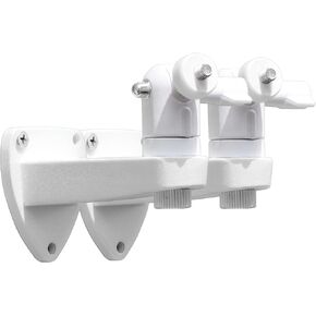 Sovmiku T3 1/4-inch Male Mount Bracket, Indoor Outdoor, 360° Adjustable for Security Camera Solar Panel Action Camera Floodlight and Spotlight, Aluminum Alloy, Maximum Load: 5kg (2 Pack White)