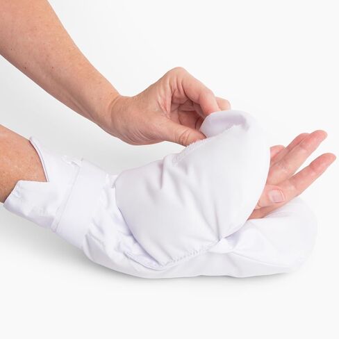 Medical Double Security Mitts - One Size Fits All Hand Restraint Gloves for Elderly & Medical Procedures -Made With Extra Padding for Comfort & Protection - Includes Bed Restraints - 2 Gloves in Kuwait