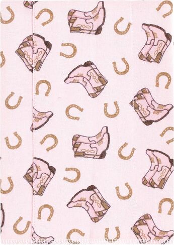 Hudson Baby Unisex Baby Cotton Flannel Burp Cloths 7-Pack, Cowgirl, One Size in Saudi Arabia