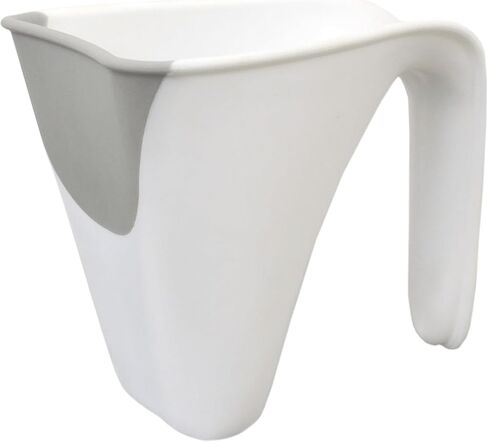 ECO Bath Rinse Jug | Soft Rim Baby & Toddler Shampoo Rinser | Bath Hair Rinsing Cup | Hair Wash Jug with Handle | Essential Bath Accessories | Cookies & Cream Colour in Kuwait