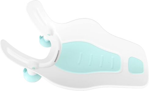 Clean Rinse Bather, Folding Spine Protection Wash Hip Semi Circular Sink Clean Rinse Baby Bather Ergonomic Portable for Travel (Mint Green) in Saudi Arabia
