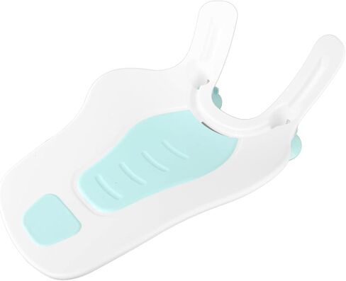 Clean Rinse Bather, Folding Spine Protection Wash Hip Semi Circular Sink Clean Rinse Baby Bather Ergonomic Portable for Travel (Mint Green) in Saudi Arabia