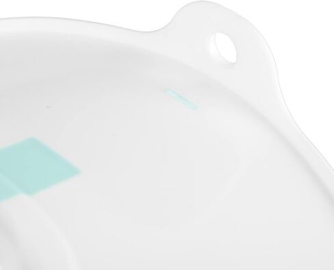 Clean Rinse Bather, Folding Spine Protection Wash Hip Semi Circular Sink Clean Rinse Baby Bather Ergonomic Portable for Travel (Mint Green) in Saudi Arabia