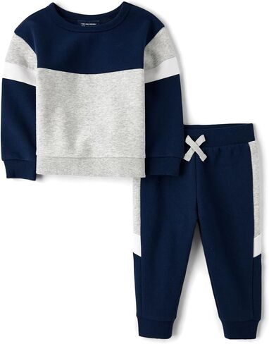The Children's Place baby-boys And Toddler Sweatshirt and Sweatpant 2 Piece Outfit in Saudi Arabia