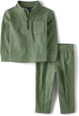 The Children's Place baby-boys And Toddler Sweatshirt and Sweatpant 2 Piece Outfit in Saudi Arabia
