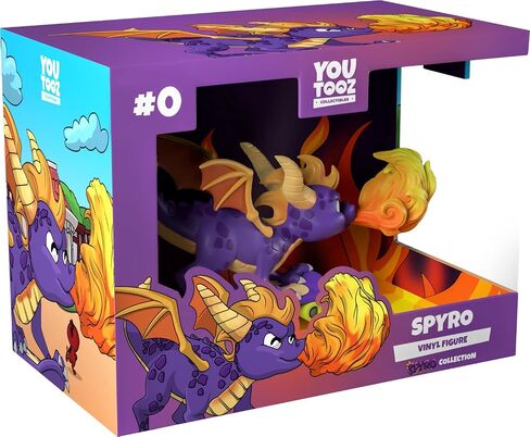 Youtooz Spyro Gnasty Gnorc 4.3" inch, Gnasty Gnorc Vinyl Figure, Collectible Gnasty Gnorc from Video Game Spyro Spyro Collection in Saudi Arabia
