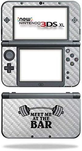 MightySkins Carbon Fiber Skin for Nintendo New 3DS XL (2015) - Unicorn Rave | Protective, Durable Textured Carbon Fiber Finish | Easy to Apply, Remove, and Change Styles | Made in The USA in Saudi Arabia