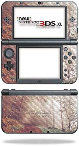 MightySkins Carbon Fiber Skin for Nintendo New 3DS XL (2015) - Unicorn Rave | Protective, Durable Textured Carbon Fiber Finish | Easy to Apply, Remove, and Change Styles | Made in The USA in Saudi Arabia