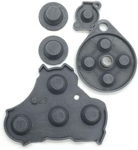 Replacement Silicone Rubber Pad Conductive Adhesive Right Button Keypad for Nintendo NGC Controller Gamecube in Saudi Arabia