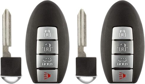 KeylessOption Keyless Entry Remote Car Key Fob Control 4-Button Smart Replacement for 2013-2016 Nissan Altima Maxima Pathfinder Infiniti JX35 QX60 (KR5S180144014, 7812D-S180014) in Saudi Arabia