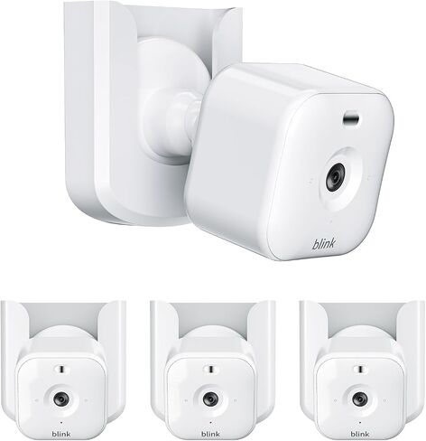 No Drill No Screw Blink Camera Mount for Blink Outdoor 4 /Blink Mini/Blink Mini 2, Strong Adhesive Camera Wall Mount for Blink Outdoor Indoor Camera, Easy to Install,3Pack(Blink Camera Not Included) in Kuwait