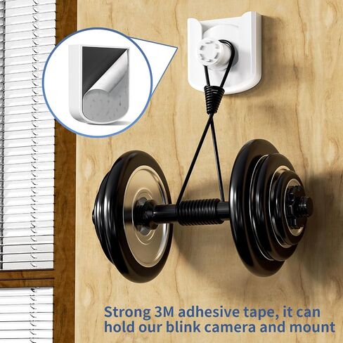 No Drill No Screw Blink Camera Mount for Blink Outdoor 4 /Blink Mini/Blink Mini 2, Strong Adhesive Camera Wall Mount for Blink Outdoor Indoor Camera, Easy to Install,3Pack(Blink Camera Not Included) in Kuwait