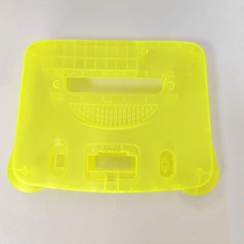 Hzxkqmil Replacement Housing Shell for N64 Retro Video Game Console, Translucent Case Accessories with Screwdrivers for N64 Game Console, Transparent Green in Kuwait