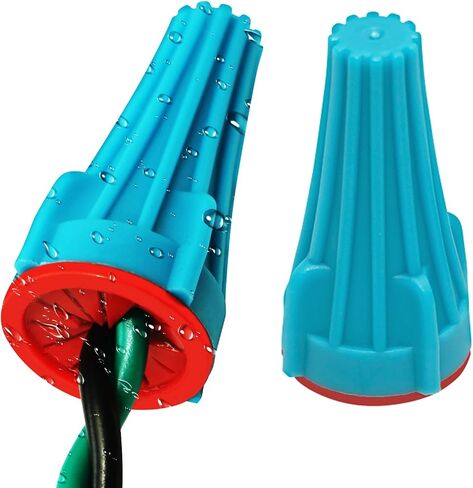Landscape Wire Connectors 32 Amp for 20-10 AWG UL Listed, 20 PCS Waterproof Wire Connectors Nuts for Outdoor Landscape Patio Lighting in Saudi Arabia