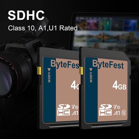بطاقة ذاكرة SD سعة 16 جيجابايت UHS-I SDHC بطاقة ذاكرة فلاش - الفئة 10، U3، V30، بطاقات SD فيديو عالية الدقة عالية السرعة للكاميرات in Kuwait
