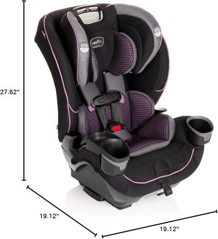 EveryFit/All4One 3-in-1 Convertible Car Seat (Atlas Green) in Kuwait